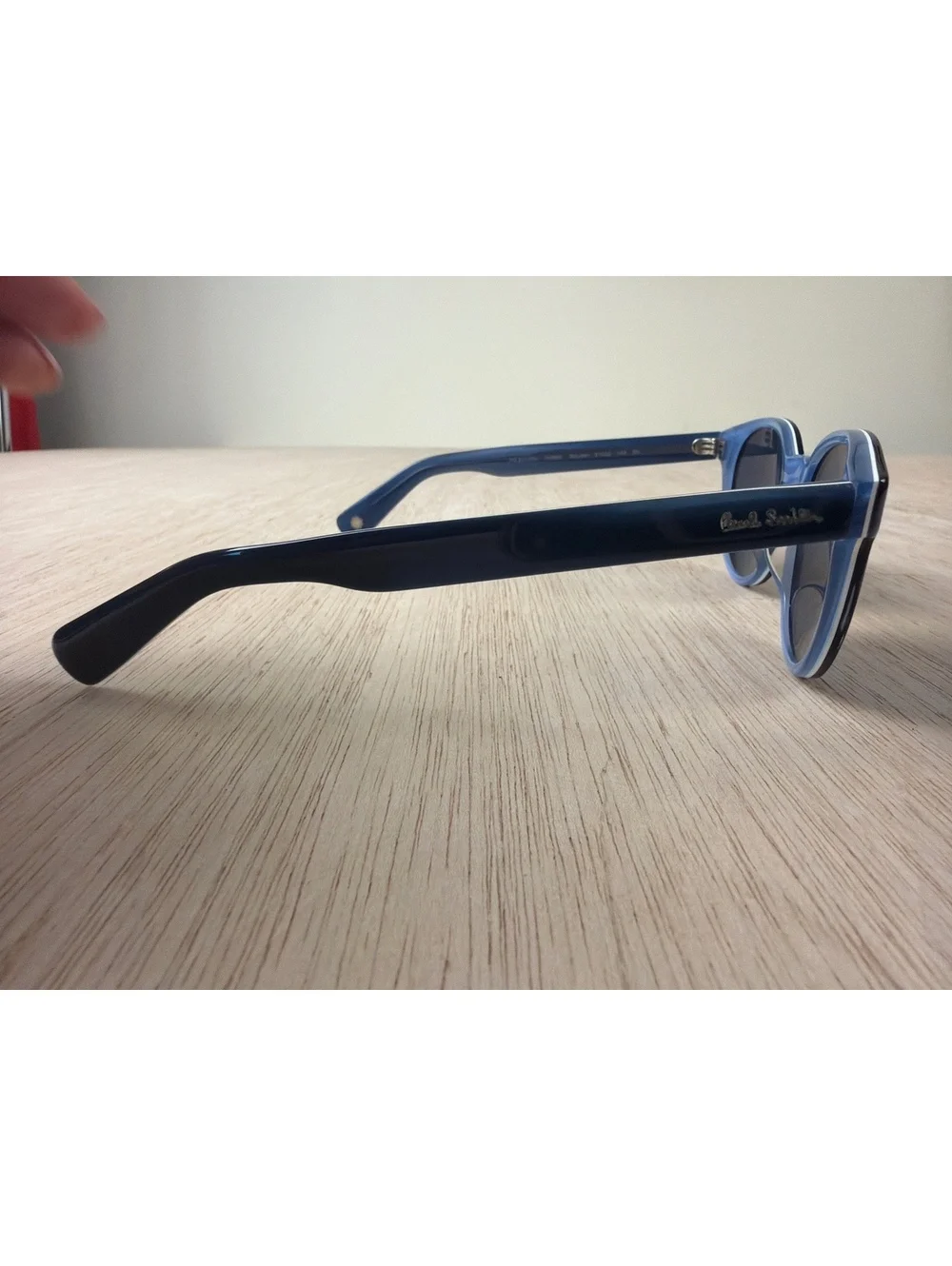 Paul Smith Wayden Sunglasses PM 8248SU Black Blue Onyx Italy EUC no case